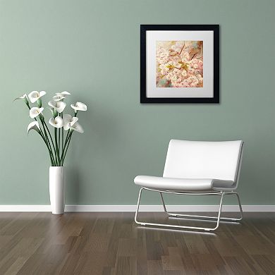 Trademark Fine Art Rose Bush I Matted Framed Wall Art