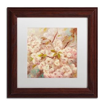 Trademark Fine Art Rose Bush I Framed Wall Art