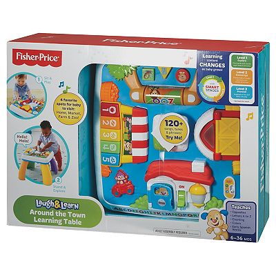 Fisher-Price Laugh Learn Around the Town Learning Table