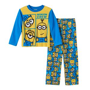 Boys 8-20 Minions 2-Piece Pajama Set