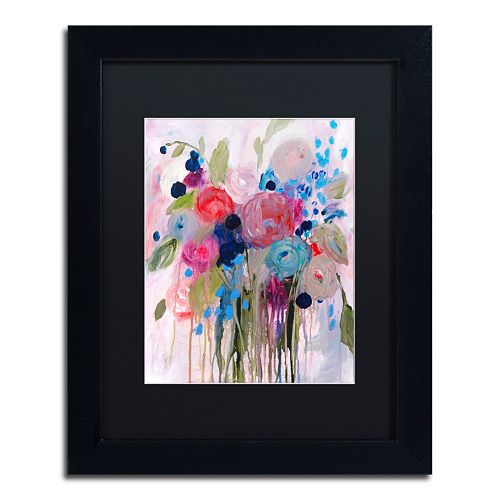 Trademark Fine Art Fresh Bouquet Matted Framed Wall Art