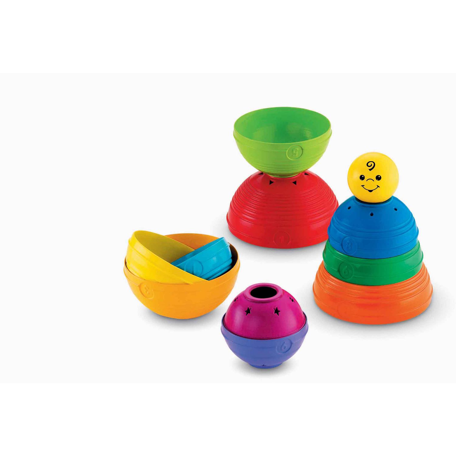 fisher price stack and roll cups