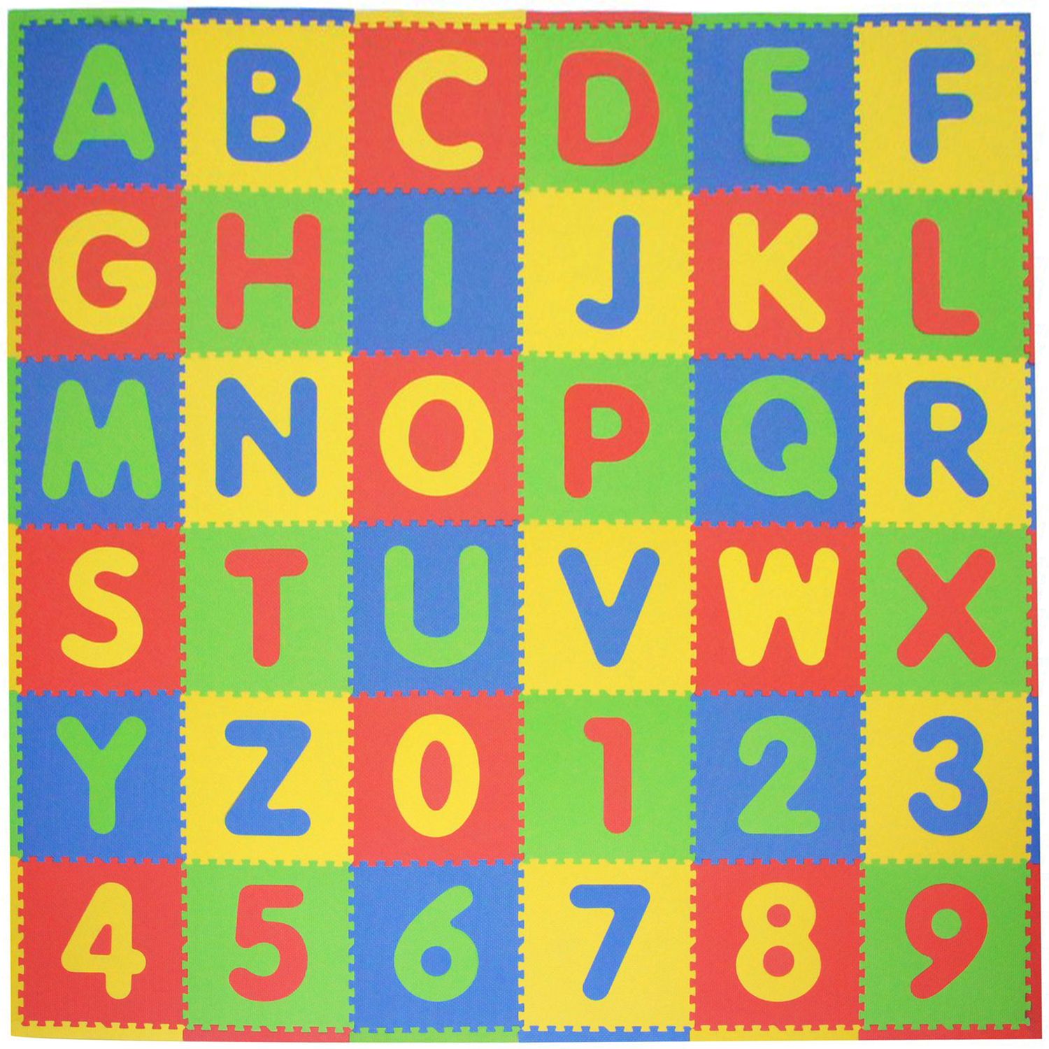 abc foam play mat