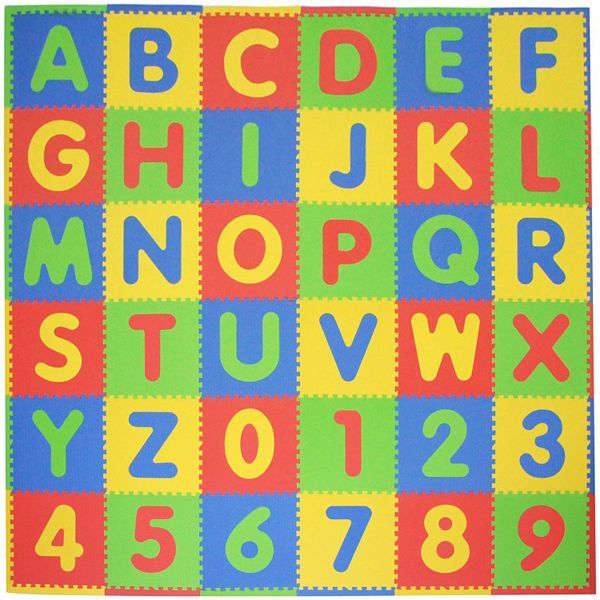 Floor Puzzle Mat Verdes Foam Abc Numbers Playmat Puzzle Play Abc
