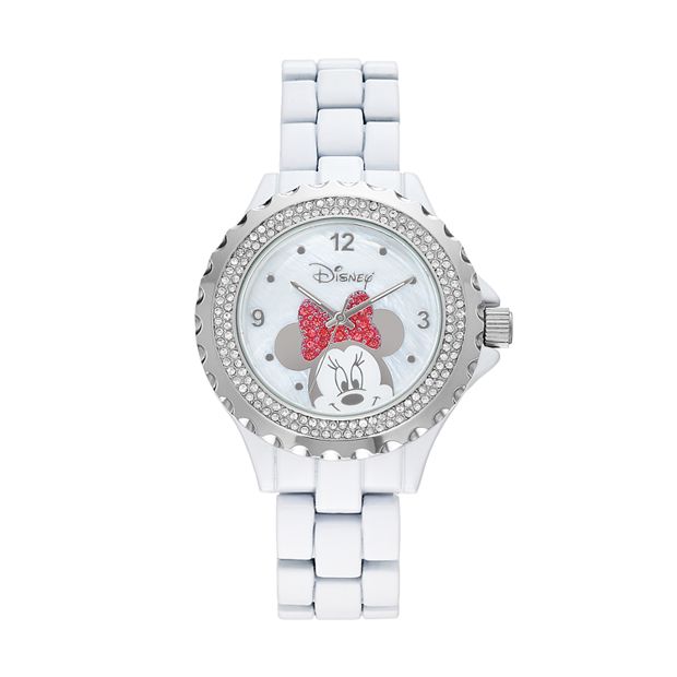 Disney s Minnie Mouse Women s Crystal Watch