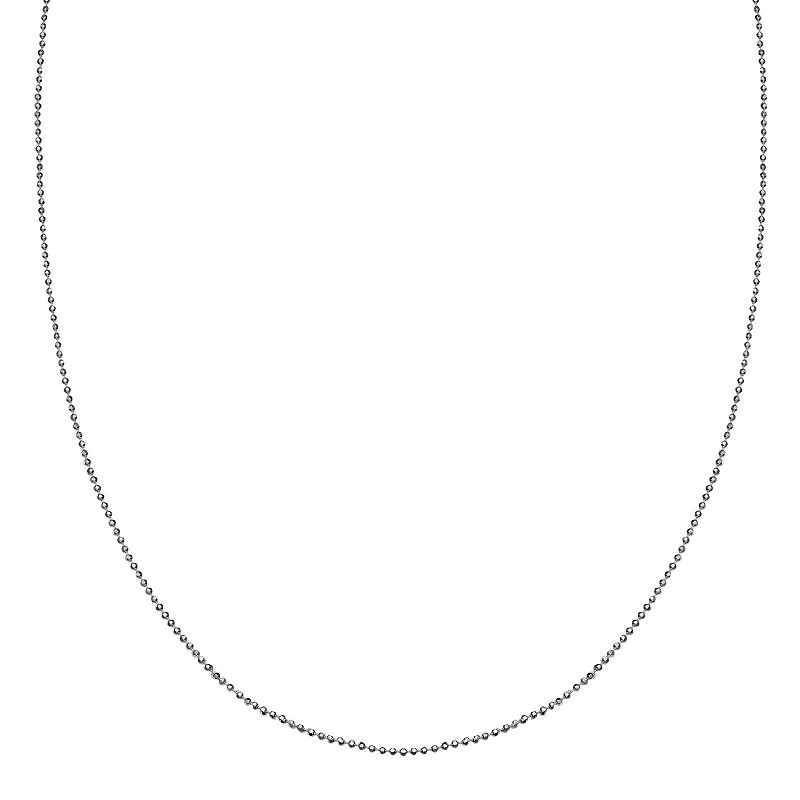PRIMROSE Sterling Silver Bead Chain Necklace - 24 in., Womens, Size: 24