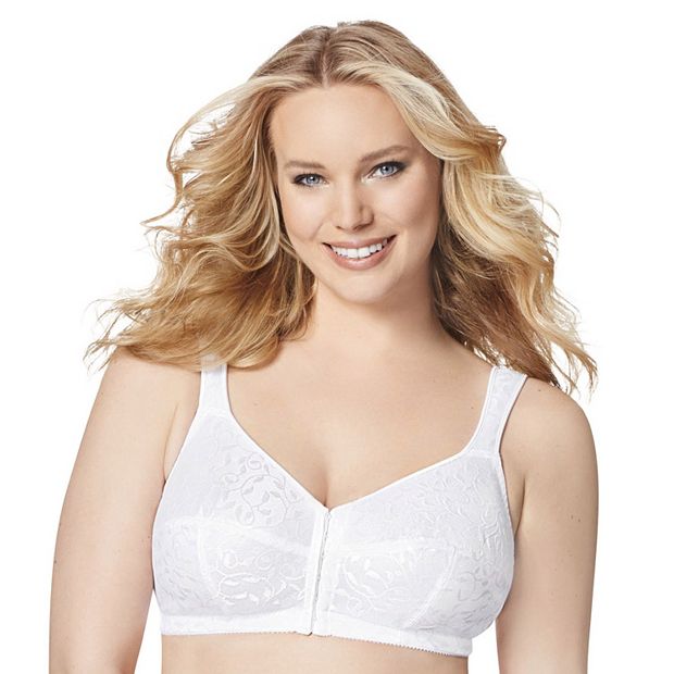 Just My Size® Bras: 2-pack Front Closure Full-Figure Wire-Free Bra