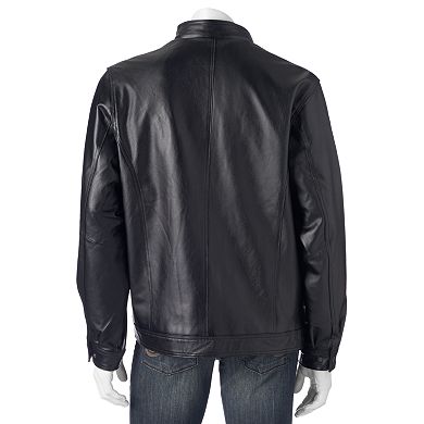 Men's Vintage Leather Leather Racer Jacket