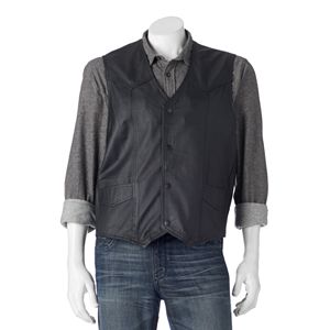 Men's Vintage Leather Leather Vest
