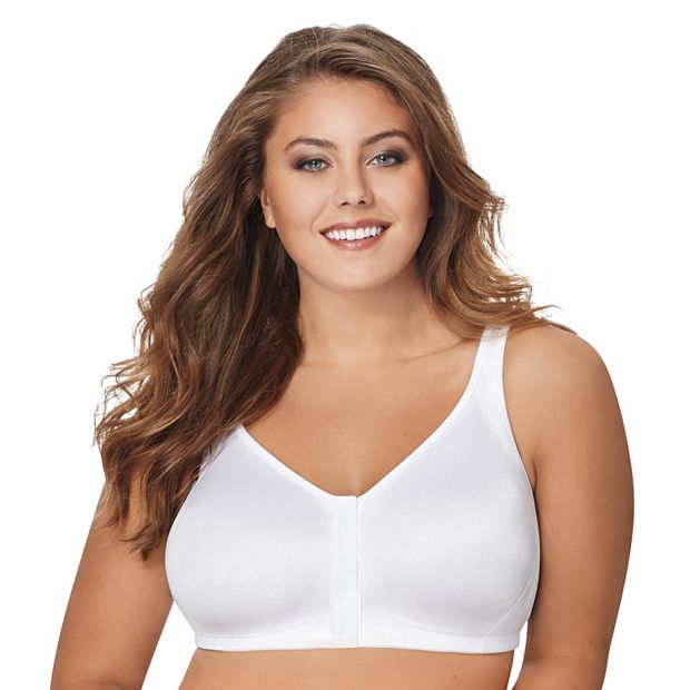 Just My Size Bras: 2-pack Super Sleek Front Closure Full-Figure
