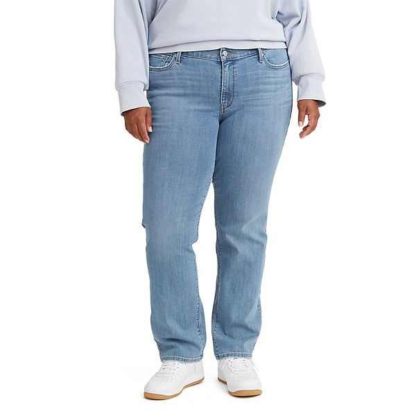 Introducir 69+ imagen plus size levi’s classic fit straight leg jeans