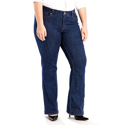 Levi's 415 relaxed bootcut fashion jeans plus