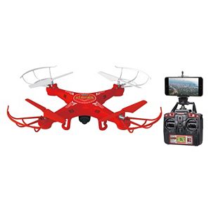 World Tech Toys Striker Live Feed Spy Quadcopter Drone