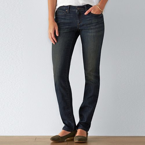sonoma curvy skinny jeans