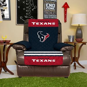 Houston Texans Quilted Recliner Chair Cover