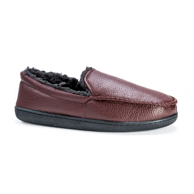 Kohls mens moccasin slippers hot sale