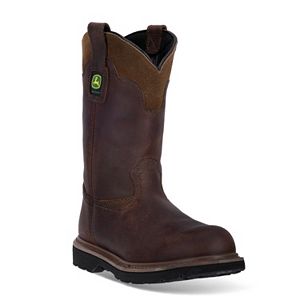 John Deere Men's Steel-Toe Western Work Boots