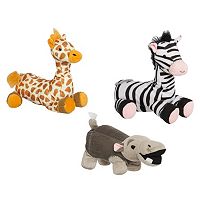 3-Pack Animal Planet Plush Pet Toy