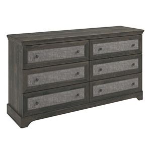 Altra Stone River 6-Drawer Dresser