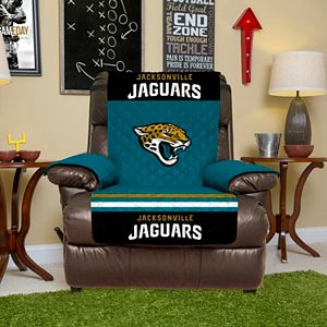 Jacksonville Jaguars Quilted Recliner Chair Cover