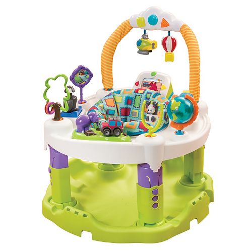 evenflo exersaucer world explorer triple fun saucer