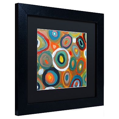 Trademark Fine Art Carisma Matted Framed Wall Art