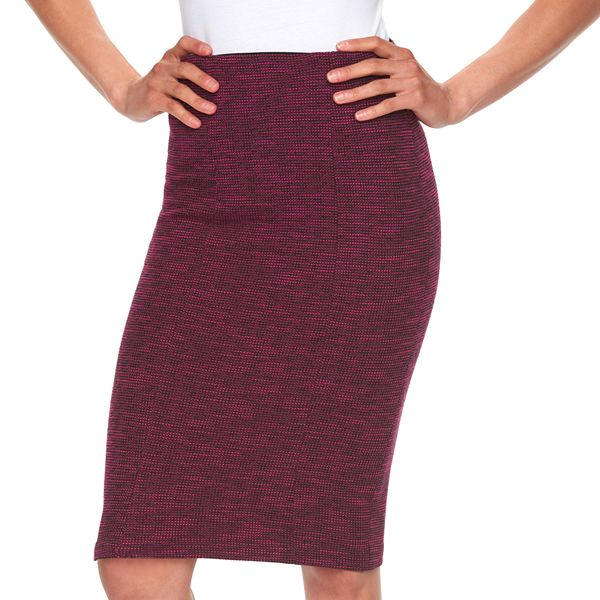 Kohls 2025 burgundy skirt