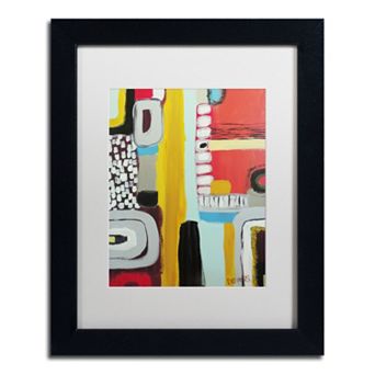 Trademark Fine Art Chemins Matted Framed Wall Art