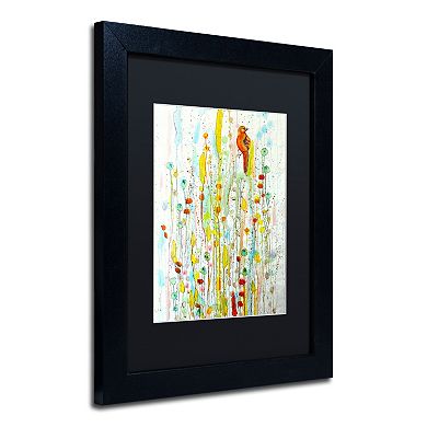 Trademark Fine Art Pause Matted Framed Wall Art