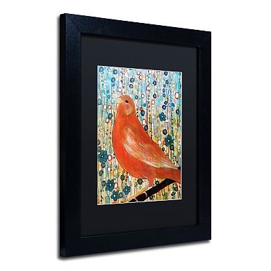 Trademark Fine Art Serenade Matted Framed Wall Art