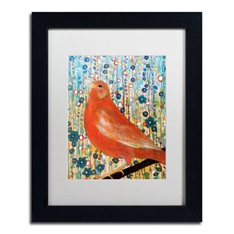 Trademark Fine Art Serenade Matted Framed Wall Art