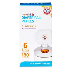 Arm & Hammer 6-pk. Diaper Pail Refill Bags by Munchkin