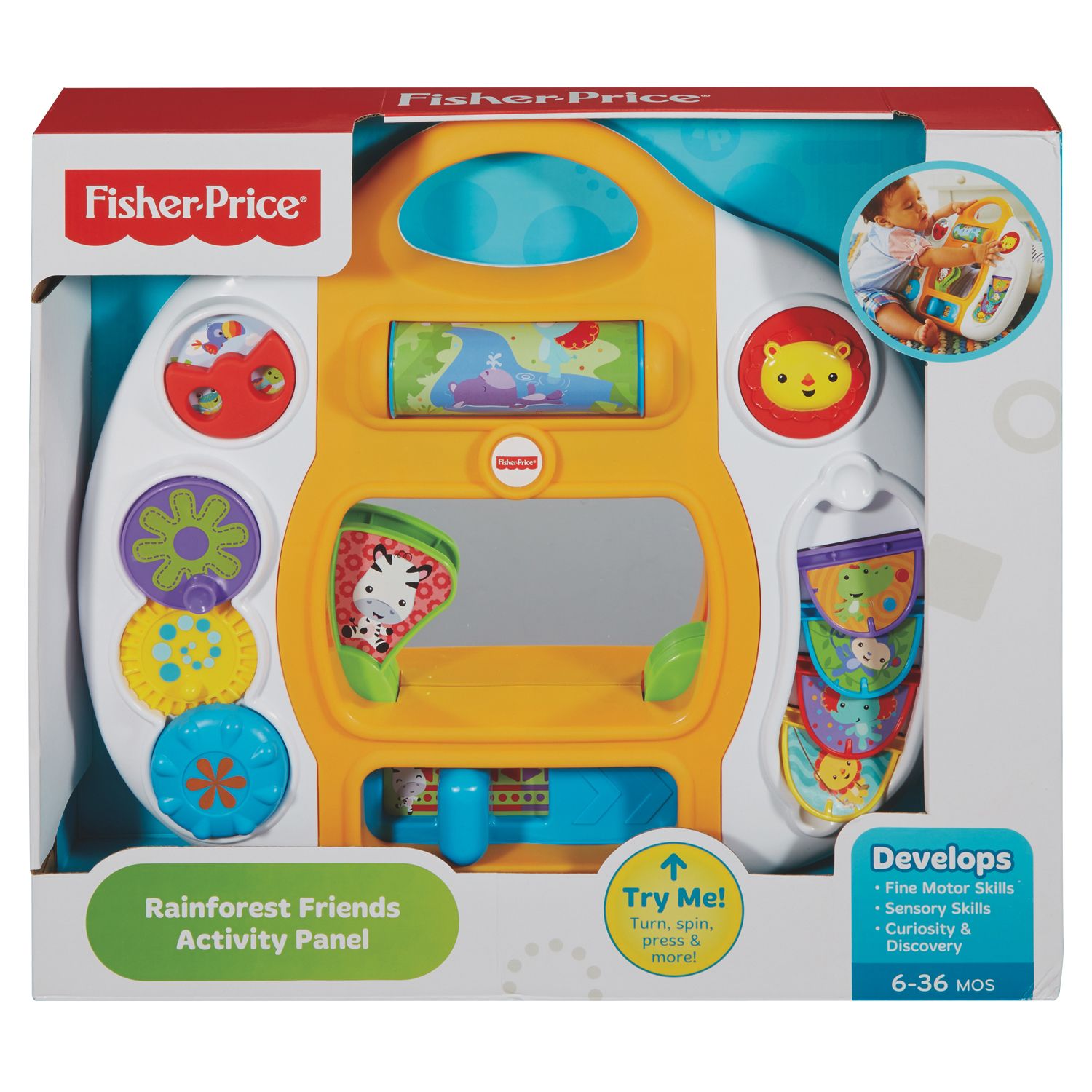 fisher price rainforest friends activity panel