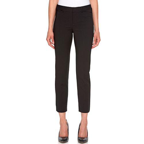 Women's ELLE™ Solid Skinny Ankle Pants