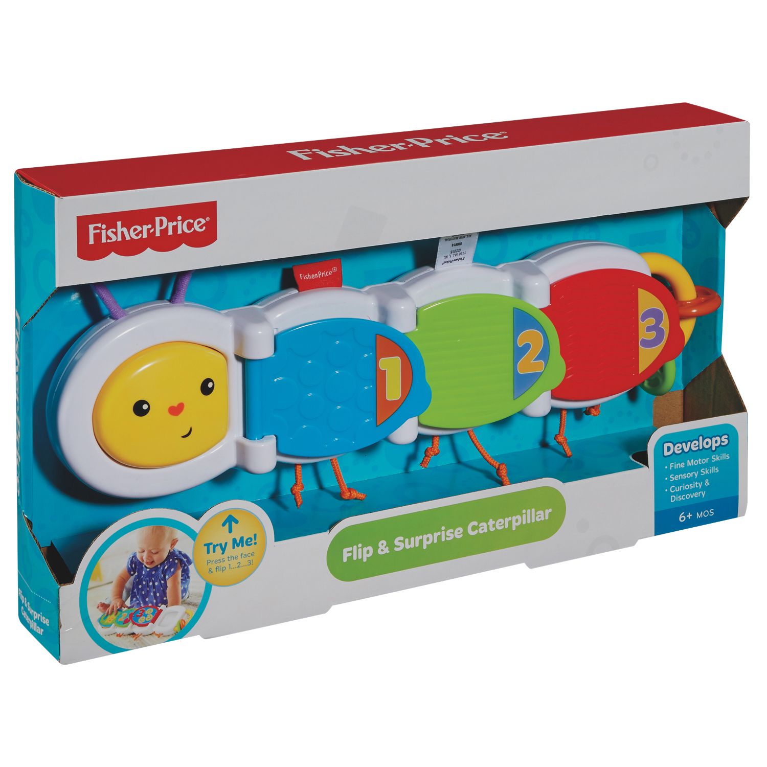 fisher price caterpillar pop up