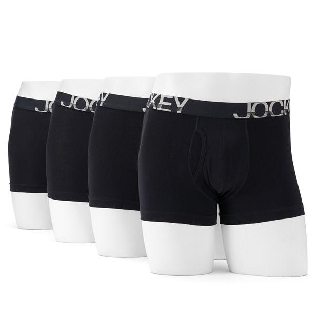 Men's Jockey® 3-pack + 1 Bonus Active Stretch Boxer Briefs