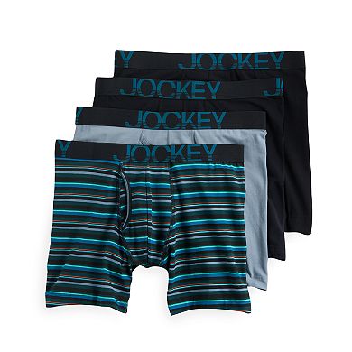 Men's Jockey 3-pack + 1 Bonus Active Stretch Midway Briefs