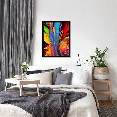 Americanflat Reaching for Heaven Abstract Framed Wall Art
