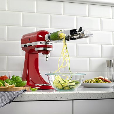 Kitchenaid KSM2APC 7-Blade Spiralizer Plus with Peel, Core & Slice
