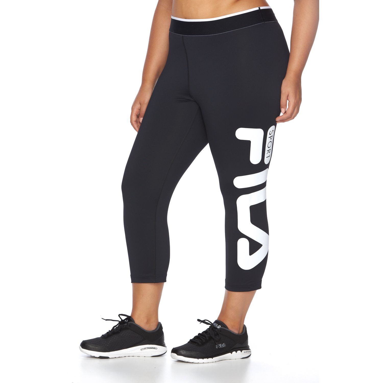 plus size fila leggings