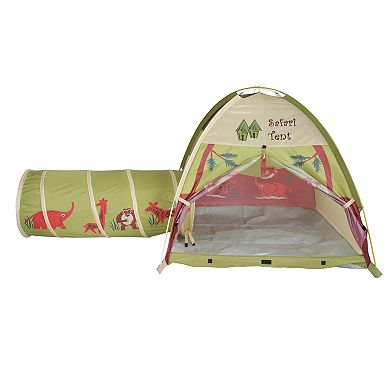 Pacific Play Tents Jungle Safari Tent and Tunnel Combo
