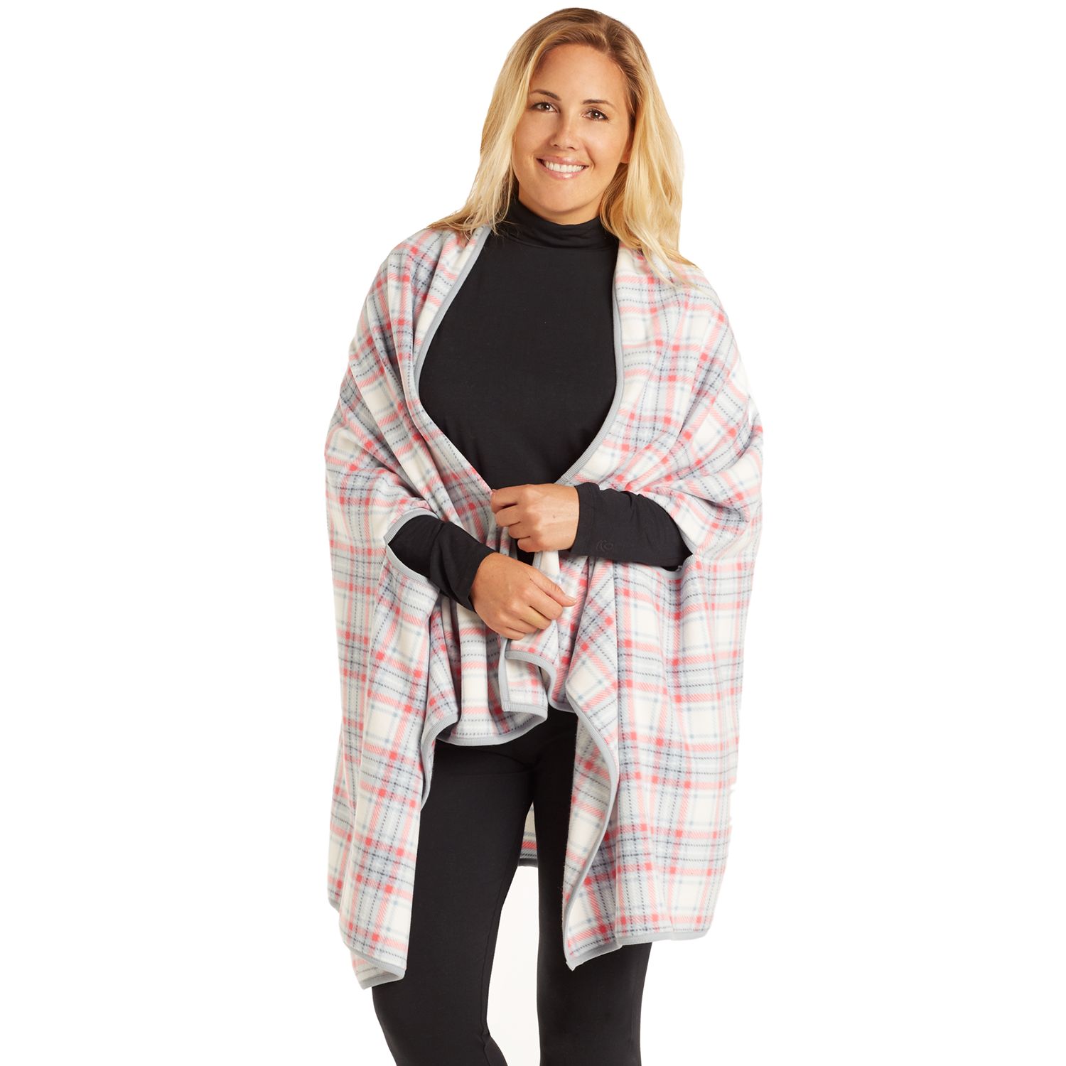 plus size cuddl duds blanket wrap