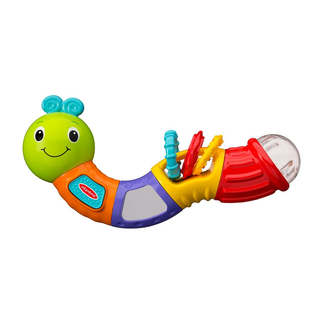 Infantino Twist Play Caterpillar Rattle