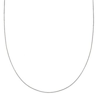 PRIMROSE Sterling Silver Flat Link Chain Necklace - 20 in