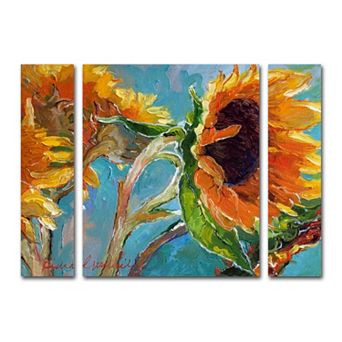 Trademark Fine Art Richard Wallich Sun 11 Multi-Panel Art Set