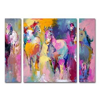 Trademark Fine Art Richard Wallich Wild Multi-Panel Art Set