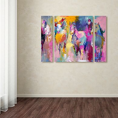 Trademark Fine Art Richard Wallich Wild Multi-Panel Art Set