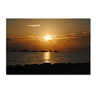 Trademark Fine Art Coastal Fairytale Canvas Wall Art