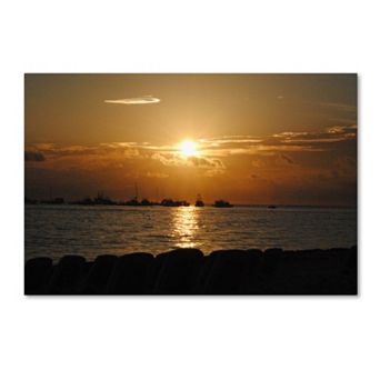 Trademark Fine Art Coastal Fairytale Canvas Wall Art