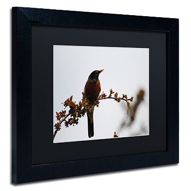 Trademark Fine Art Guardian Black Framed Wall Art